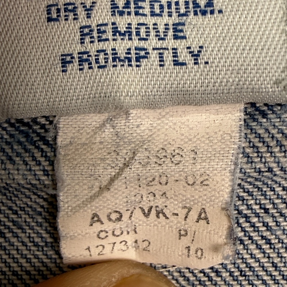 Vintage Old Navy Bootcut Jeans Sz 8 Mid Rise Stretch Below Waist Distressed Y2K - Picture 8 of 16